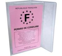 Color Pop Color Pop 550033 Étui de Protection pour Permis de Conduire, Pochette Transparente