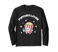 Popcorn Love Cool Amateur de Popcorn Manche Longue