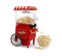 Popcorn Maker,Hot Air Popcorn Machine Vintage Tabletop Electric Popcorn Popper, Healthy and Quick Sn
