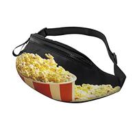 Popcorn Movie Fanny Pack pour Femmes Hommes Mode Taille Sac Ceinture Sacs avec Sangle réglable décontracté Sac Banane pour Cyclisme entraînement randonnée Voyage Course Sport