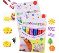 Popcorn Pens, Stylos Magiques à Effet Popcorn (2pc) | Feutre créatif pour albums de scrapbooking et projets artistiques
