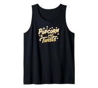 Popcorn & Plot Twists Funny Movie Film TV Show Fan Débardeur