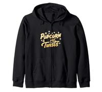 Popcorn & Plot Twists Funny Movie Film TV Show Fan Sweat à Capuche