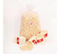 Popcornloop Sac à pop-corn - 2 kg - Avec 40 sachets à pop-corn - Frais et prêt à être consommé pour les fêtes, événements, fêtes, festivals (mignon, 2 kg)