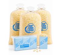 Popcornloop® Sac de pop-corn salé 4,2 kg - pop-corn prêt à l'emploi incluant 105 sachets de pop-corn - snack pour les fêtes, événements et soirées cinéma