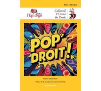 Pop'Droit ! - Mathieu Touzeil-Divina - Epitoge - broché - Etude