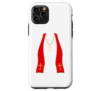 Pope Costume Shirt Lazy Priest Halloween Costume Pope Coque pour iPhone 11 Pro
