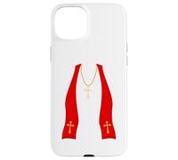 Pope Costume Shirt Lazy Priest Halloween Costume Pope Coque pour iPhone 15 Plus