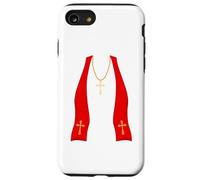 Pope Costume Shirt Lazy Priest Halloween Costume Pope Coque pour iPhone SE (2020) / 7/8