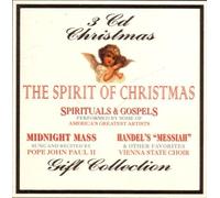 Pope John Paul II - The Spirit of Christmas: Spirituals and Gospels..Peformed by Some of America's Greatest Artists / Midnight Mass..Sung and Directed by Pope John Paul II / Handel's "Missiah" and other favourites by Vienna State Choir (3 CD Box Set) Import [UK Import]