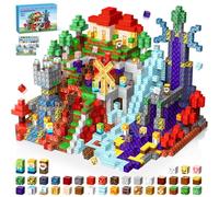 POPERFUN Construction Magnetique Enfant 600 Pièces, Cube Magnétique pour Enfant 3 à 12 Ans, Bloc de Construction Magnétique, Jouet Sensoriel Éducatif STEM, Cadeau d'anniversaire et de Noël