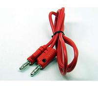 POPESQ® 1 pcs. x Banana - Banana Cable 0.95m 60VDC Rouge #A3706