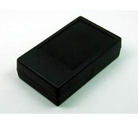 POPESQ® - 1 pcs. x Boitier 104x63x28mm avec Compartiment des Piles Noir Plastique / 1 pcs. x Enclosure 104x63x28mm with Battery compatment Black Plastic #A1638