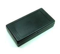 POPESQ® - 1 pcs. x Boitier 120x68x28mm avec 4 Pieds Noir Plastique / 1 pcs. x Enclosure 120x68x28mm with 4 Legs Black Plastic #A44