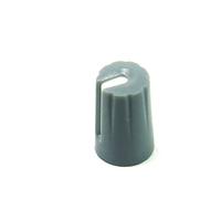 POPESQ® 1 pcs. x Bouton potentiometre D-Schaft 10mm x 15mm KPD1 Gris Plastique #A1248
