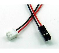 POPESQ® 1 pcs. x Cable Connecteur Femelle JST XH 2.54mm - Connecteur Femelle Dupont 2.54mm 2 Voies 20cm DUP254 KB254#A2549