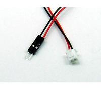 POPESQ® 1 pcs. x Cable Connecteur Femelle JST XH 2.54mm - Connecteur Male Dupont 2 Voies 2.54mm 2 Voies 20cm DUP254 KB254#A2547