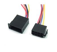 POPESQ® 1 pcs. x Connecteur Femelle avec Connecteur Male Cable 6mm 5 Voies 15cm ISO #A295