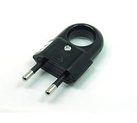 POPESQ® 1 pcs. x Connecteur male Main 240V Noir #A2907