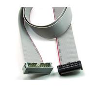 POPESQ® 1 pcs. x IDC Cable de rallonge 20 Voies 1m 2.54mm Conecteur Cable Plat #A1924