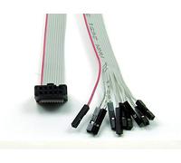 POPESQ® 1 pcs. x IDC Cable - Dupont Femelle 10 voies 30cm Cable plat 2.54mm Conecteur #A2561