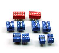 POPESQ® - 1 pcs. x KIT DIP Interrupteur 2, 3, 4, 5,6 Voies THT / 1 pcs. x KIT DIP Switch 2, 3, 4, 5,6 Way THT #A2142