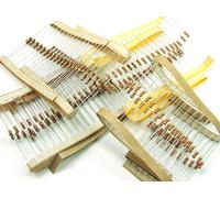 POPESQ® 1 pcs. x Kit Resistance 200Stk. 4 x 50 pcs. (100,150,470,680) 0.25W Carbone #A1853