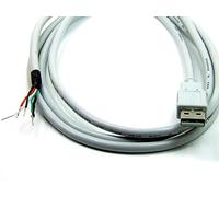 POPESQ® 1 pcs. x USB 2.0 Cable USB A Connecteur Male Cable 24AWG 3m Blinde #A4086
