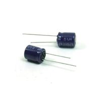 POPESQ® 2 pcs. x Condensateur electrolytique 47uF 50V Bipolar #A6072