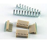 POPESQ® 2 pcs. x Connecteur Femelle avec Connecteur Male avec Contacts a sertir 2.54mm 8 Voies Coude PL254#A386