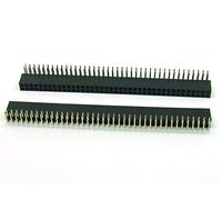 POPESQ® 2 pcs. x Connecteurs Femelle 2.54mm 2x40 Voies Coude #A1667