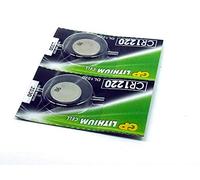 POPESQ® 2 pcs. x CR1220 Lithium Pile Bouton Pile GP #A3246