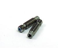 POPESQ® 2 pcs. x Heat Brake E3D V6 1.75mm M6 - M6 avec PTFE 21.5mm Titane #A5007