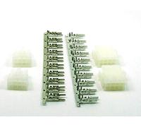 POPESQ® 2 pcs. x KIT Connecteur Femelle avec Connecteur Male avec Contacts a sertir 4.2mm 8 Voies ML42 / 2 pcs. x KIT Socket with Plug with Crimpcontacts 4.2mm 8 Way ML42#A2310