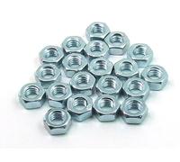 POPESQ® - 20 pcs. x Ecrou M5 Hexagonal Stahl-Zinc / 20 pcs. x Nut M5 Hexagonal Stahl-Zinc #A1903