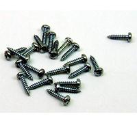 POPESQ® 20 pcs. x Vis Universel 2.2mm x 9.5mm Cylindrique Phillips Acier Zinco #A312