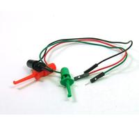 POPESQ® 3 pcs. x Crochet avec Connecteur Male 20cm Rouge, Noir, Vert #A5952