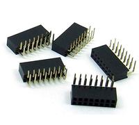 POPESQ® 5 pcs. x Connecteurs Femelle 2.54mm 2x8 Voies Coude #A1654