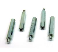 POPESQ® 5 pcs. x Espaceur M3 80mm IG-AG Acier Zinco #A2388