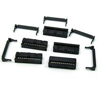 POPESQ® 5 pcs. x IDC 2.54mm Connecteur Male Cable Plat 24 Voies #A2609