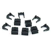 POPESQ® 5 pcs. x IDC 2.54mm Connecteur Male Cable Plat 6 Voies #A1359