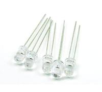 POPESQ® 5 pcs. x LED 12V 5mm 4000mcd Rouge #A1856