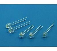 POPESQ® 5 pcs. x LED 5mm Frand Angle 1700mcd Blanche #A3993