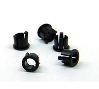 POPESQ® 5 pcs. x LED Support 3mm Plastique Noir #A4082