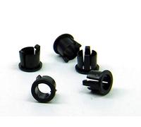 POPESQ® 5 pcs. x LED Support 5mm Plastique Noir #A3990