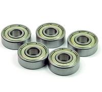 POPESQ® 5 pcs. x Roulement 608ZZ 8mm x 22mm x 7mm #A3478