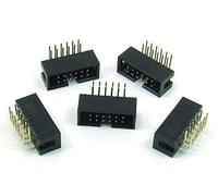 POPESQ® - 5 Pièces/pcs. x IDC 12 Broches connecteur Femelle, COUDÉ, PCB #A1947