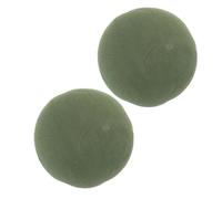 POPETPOP 1 Ensemble Boule De Mousse Verte Bloc Rond Léger Pour Arrangements Floraux Diy Décoration Mariage Anniversaire Fête Support Fleurs Fraîches Et Artificielles 2 Pièces