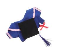 POPETPOP 1 Ensemble Costume De Remise des Diplômes De Poupée Costume De d'ours Beaux Vêtements De Poupée Vêtements De Poupée Ours Bonnet Animal en Peluche Peluches Chiffon Rose