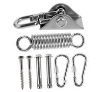 POPETPOP 1 Ensemble Crochet de Suspension Acier Inoxydable pour Hamac Set Pratique et Durable pour Hammock Hanger et Accessoires de Suspension